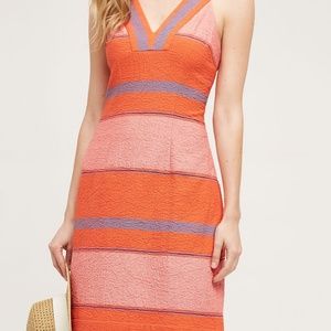 Anthropologie HD In Paris Sorbet Shift Dress Sz 6